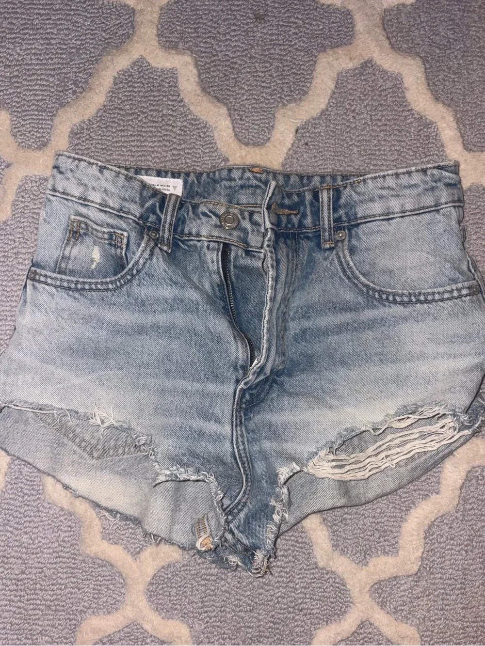 Women’s Distressed Zara Jean Shorts